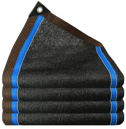 4x8m Filet de Protection Solaire Renforcé Filet d'ombrage Voile Ombrage pour La Couverture Végétale, Piscine,Balcon,élevage de bétail | Isolation Thermique et fraîcheur d'été