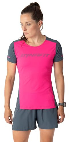 DYNAFIT Damen Alpine 2 T-Shirt, pink glo-0720, XS