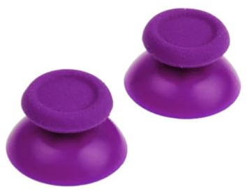 Set di 2 levette di ricambio per controller PS4, joystick analogici, disponibili in diversi colori, compatibili con controller PlayStation 4 (viola)