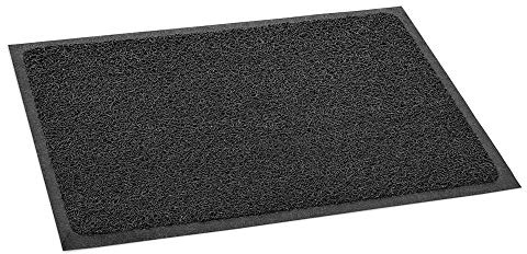 WAS 9984 150 PVC Schmutzfangmatte ohne Aufdruck, Grau, 150cm Länge, 120cm Breite