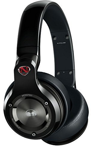 Monster Cable N-Pulse - Auriculares Diadema Cerrados (3.5 mm), Negro
