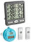 TFA Dostmann Klima Monitor Plus TFA 30.3054.Plus Funk-Thermo-Hygrometer Station mit Schwimmsender (anthrazit 30.3054.10)