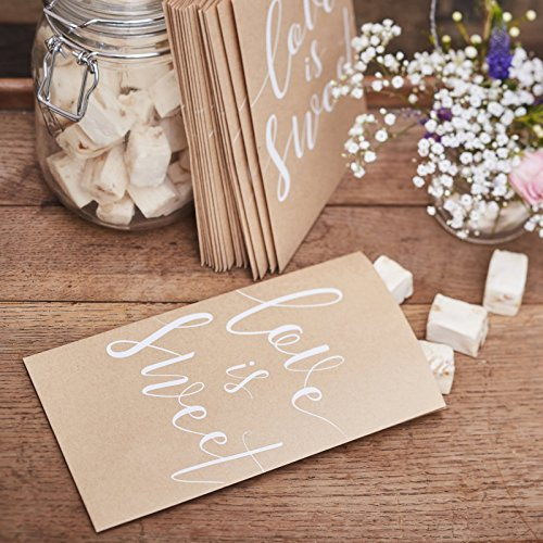 Candy Bar Tüten Rustic Country 20er Set