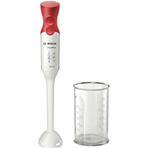 Bosch ErgoMixx Batidora de Mano, Gris Blanco