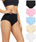 wirarpa Culottes Gainante Femmes Coton Taille Haute Slips, Multicolor02-lot de 5, 34-36,XS