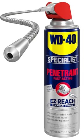 WD-40 Specialist Penetrant with Flexible Straw, 13.5 oz.