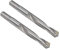 sourcing map 2 Stück Hartmetall Spiralbohrer Metallbohrer 11 mm für Edelstahl Kupfer Aluminium Zinklegierung Eisen