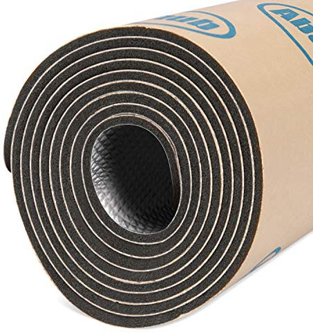 Abahub 1 rollo 6mm 299,7x99,1 cm placa térmica, almohadilla insonorizada para automóviles, rollo de aluminio de fieltro insonorizado para automóviles (2,97㎡, 32sqft)
