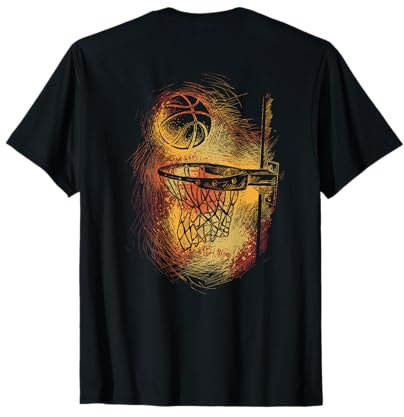 Basketball Design Trikot Kinder Geschenk Basketball T-Shirt