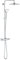 Grohe Euphoria System 260 Regendusche-Set Chrom