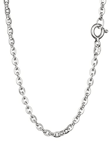 NKlaus 55cm Ankerkette 925 Silber elegante Halskette Breite: 2,3mm Collier 6,01g schwer 5383