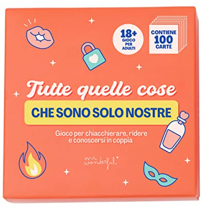 Gioco di carte - Tutte quelle cose che sono solo nostre