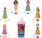Mattel Disney Princess Toys, Kleine Puppe Royal Color Reveal mit 6 Überraschungen inklusive Duftring und 4 Zubehörteilen, Gartenparty-Serie (Puppen können variieren)