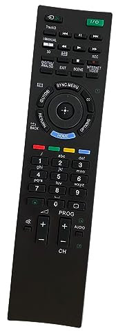 Ersatz Fernbedienung für Sony TV Fernseher KDL-40EX721 | KDL-40EX723 | KDL-40EX724 | KDL-40EX725 | KDL-40EX726 | KDL-40EX727