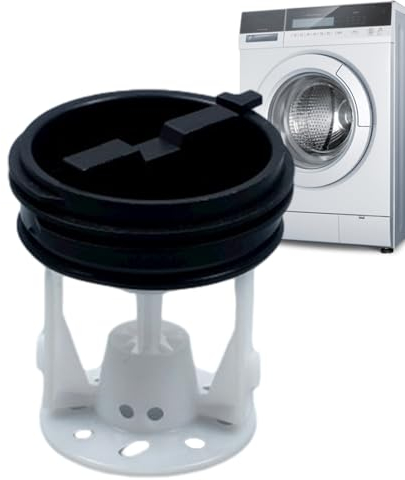 Foway Washer Drainage Pump Seal - Washer Machine Drain Outlet Plug | Laundry Replacement Part, Drain Pump Fluff Filter for Washing Machines Prevent Water Spills and Leaks