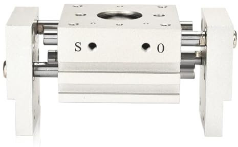 CHULKJFX Pneumatischer Greifer MHL2, doppeltwirkender SMC-Ersatz-Luftzylinder MHL2 10D/16D/20D/25D/10D1/16D1/20D1/25D1 Luftgreifer (Color : Mhl2-16d2)