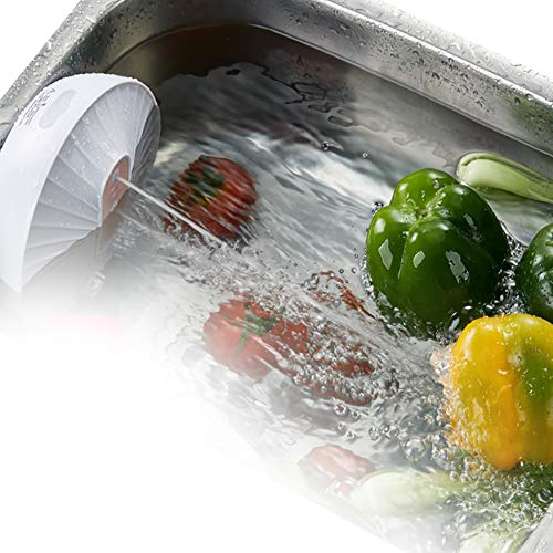 Mini Lave-vaisselle, Lave-vaisselle à économie d'énergie Haute Fréquence, Lave-vaisselle Rechargeable à économie d'énergie pour la Cuisine à Domicile, le Restaurant (Rose)