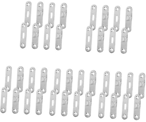 OUNONA 20paare Bettbeschläge Für Bettrahmen Und Kopfteil Stabilitätsunterstützung Und Einfache Für Verschiedene Bettarten