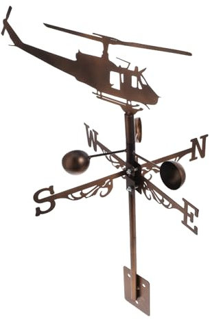 BESPORTBLE 3 Stück Hubschrauber Wetterfahne Rasen Wetterfahne Anzeige Rasendekoration Im Europäischen Stil Segelboot Dekorative Hof