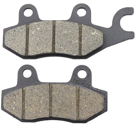 CAQRBCX Bremsscheibe Kompatibel Mit Yamaha Für YFZ450 R E 2014–2015 Für YFM 700 RSE 2013–2018 Für YFM 700 RD RE RR Für Raptor 2013–2015 Motorrad Vorne Hinten Bremsbeläge(1 Pair Front Left)