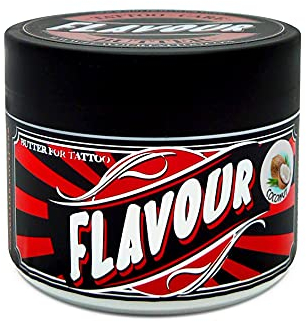 Flavour By Dynamic - 100% vegane Tattoo-Buttercreme - Kokosnuss-Geschmack (200 ml)