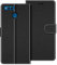 COODIO Coque en Cuir pour Honor 7X, Étui Housse Pochette Fonction Stand pour Honor 7X, Noir