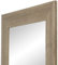 Espejo de Pared Fabricado en España- Varios Tamaños y Colores - Espejo Vestidor, Salón, Baño, Entraditas- Modelo MDF8 (Nogal, 65x165 cm)