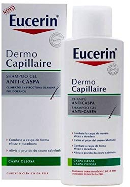 Eucerin DermoCapillaire ANTIDANDRUFF SHAMPOO, Fett 250 ml