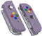 eXtremeRate Carcasa Joycon para Nintendo Switch & OLED Funda de Agarre Reemplazo Shell con Botones para Nintendo Switch Joycons OLED No Incluye Carcasa de Consola(Violeta Grisáceo)