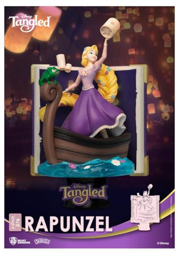 Beast Kingdom Toys Disney – Diorama-078 – Livre Histoire – Raiponce