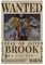 Leinwand-Poster, Motiv: Wanted Brook Wanted, Wandkunst, Dekoration, 20 x 30 cm, ohne Rahmen