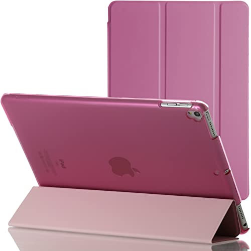 Smart Magnetic Stand Case for Apple iPad Pro 10.5 Released 2017 and For Apple iPad Air 3 Released 2019 (Pink)