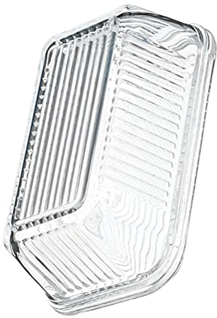 wrtgerht Mantequera de Vidrio Mantequera de Vidrio Mantequera Transparente con Tapa Contenedor de Almacenamiento de Mantequilla Almacenamiento de Cocina Bandeja de Frutas