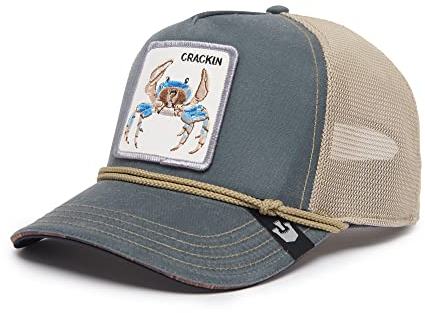Goorin Bros. Trucker Cap Meal TicketBros. Baseball Cap Mesh Cap, Schiefer (Wuz Crackin), Einheitsgröße