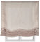 STORESDECO Raffrollo mit Stangen 175H x 90B - Waschbares Faltrollo zum Bohren inkl. Montagematerial - Lichtdurchlässige Roman Blinds mit Kindersicherung für Fenster & Türen - Gardinen Rollo Küche