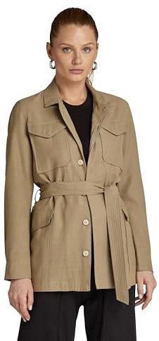 G-STAR RAW Damen Fluid Field Jacke, Grün (ensis green D24257-D522-6057), L