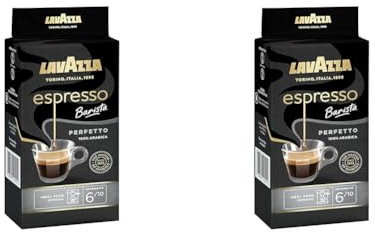Lavazza Café Moulu Perfetto Espresso 250 g (Lot de 2)