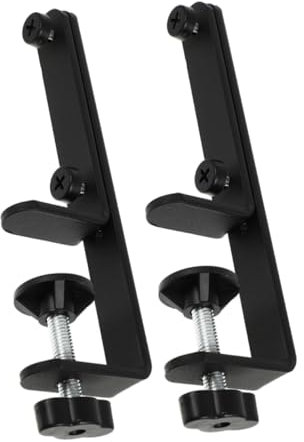 WOONEKY Pcs Pegboard Accessories Desk Mount Strong Iron Panel Stand for Gaming Desk