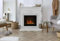 Dmora - Camino a bioetanolo Dstringar, Caminetto ecologico, Focolare senza fumo, Riscaldatore ad etanolo, Made in Italy, 123x39 h100 cm, Bianco
