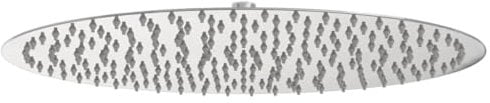 vidaXL Testa Doccia a Pioggia in Acciaio Inox 304 40 cm Rotonda, soffione Doccia a Pioggia, soffione Bagno, Parte Doccia, soffione Doccia a Pioggia