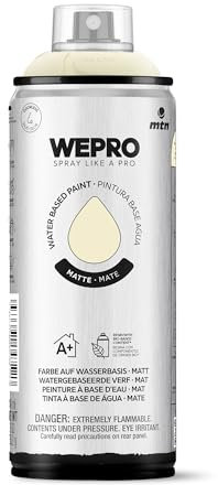 MTN WEPRO Water Based Mate WP-941 Blanc Montmartre Spray 400 ml