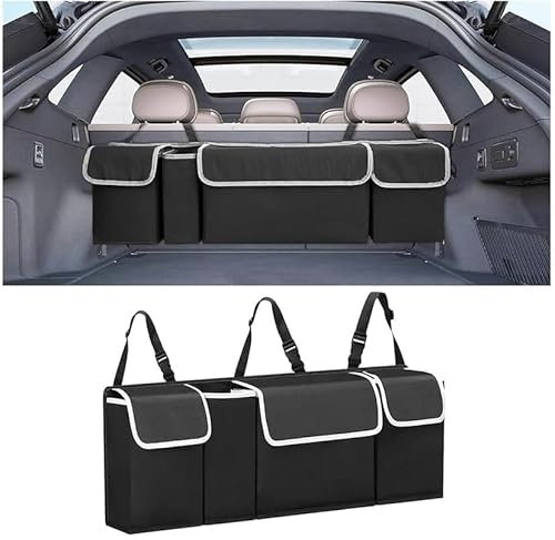 HMYOUXUAN Kofferraum Organizer Auto, für VW Passat Variant (B9) 2023- Kofferraumtasche faltbar, Wasserdicht Multifunktionale