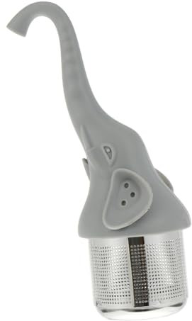 Hemobllo Edelstahl Teesieb Elefant Praktischer Teefilter Für Losen Tee Kreatives Design Für Zuhause Büro Restaurant Teehäuser Als Geschenk Für Tee-liebhaber