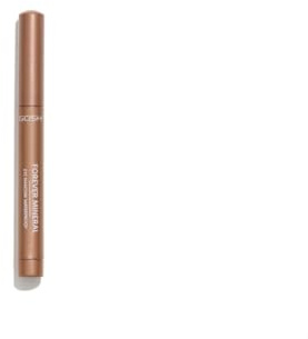 GOSH Forever Mineral Eyeshadow Stick • Shade 004 LIGHT COPPER – Cream‑to‑Powder Longwear Eye Color Crayon, Smudge‑Resistant, Waterproof Finish, Travel Friendly