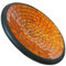 Mosaikschale Tonschale Glasschale Dekoschale Mosaik Kunsthandwerk Glassteine Deko rund XL Color Orange