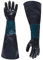 QEES Sandstrahlhandschuhe aus Gummi für Sandstrahlschränke 23,6 Zoll Sandstrahlhandschuhe für Modell 60, 90, 110, 260 Sandstrahlschrank HYLBST01