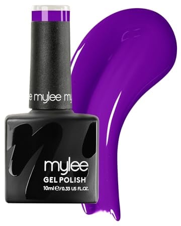 MyGel by MYLEE Smalto Gel Semipermanente 10 ml [Ultra Violet ] UV/LED Nail Art Manicure Pedicure per Uso Professionale e Domestico - Lunga Durata e Facile da Applicare