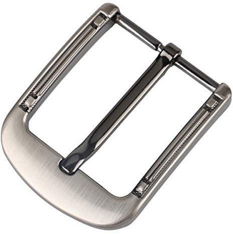 McFanBe 38-40 mm (1,5 Zoll) Gürtelschnalle Einzackige quadratische Ersatzschnalle für Männer Frauen Gürtel (Grau11)