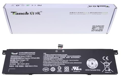 Batería para ordenador portátil XIAOMI Mi Air 13.3 2016 2017 2018 Notebook R13B01W R13B02W 7,6V 5107mAh 39Wh