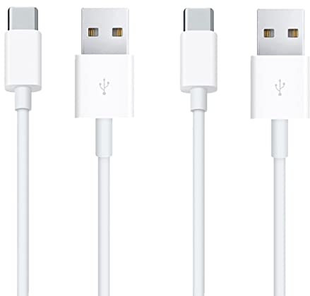 Fast Charger For Samsung Galaxy S8 S9 S10+ Plus Type C USB-C Data Charging Cable,Data Transfer Compatible Power Banks Chargers More Devices (Pack of 2)